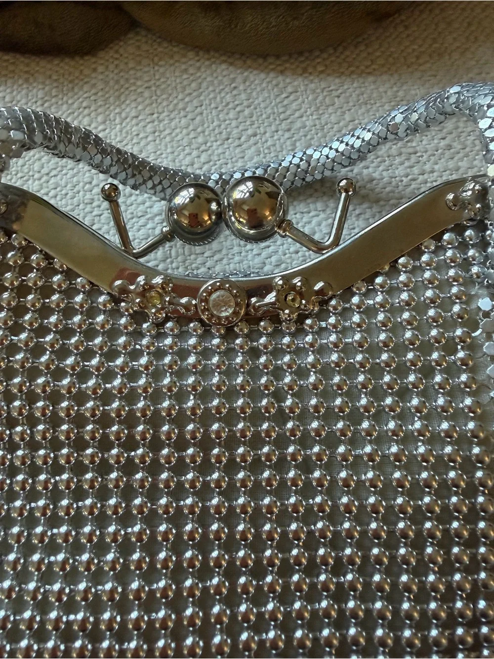 N/A sparkling silver